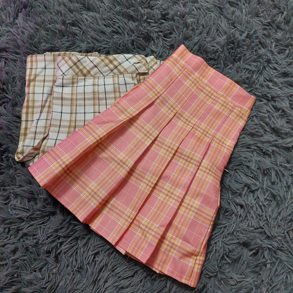 2 for 25 Korean Plain Skirt